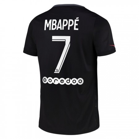Billiga Fotbollströjor Paris Saint-Germain Kylian Mbappé 7 Tredje tröja 2021/22 Kortärmad